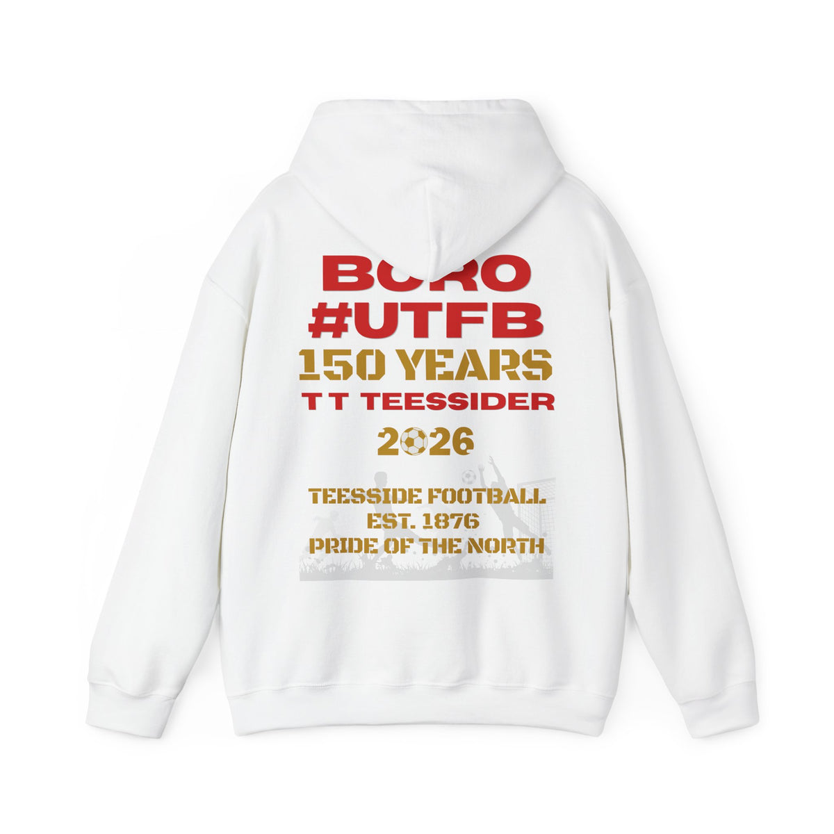 BORO 150 Years 2026 Hoodie 'back print' only.