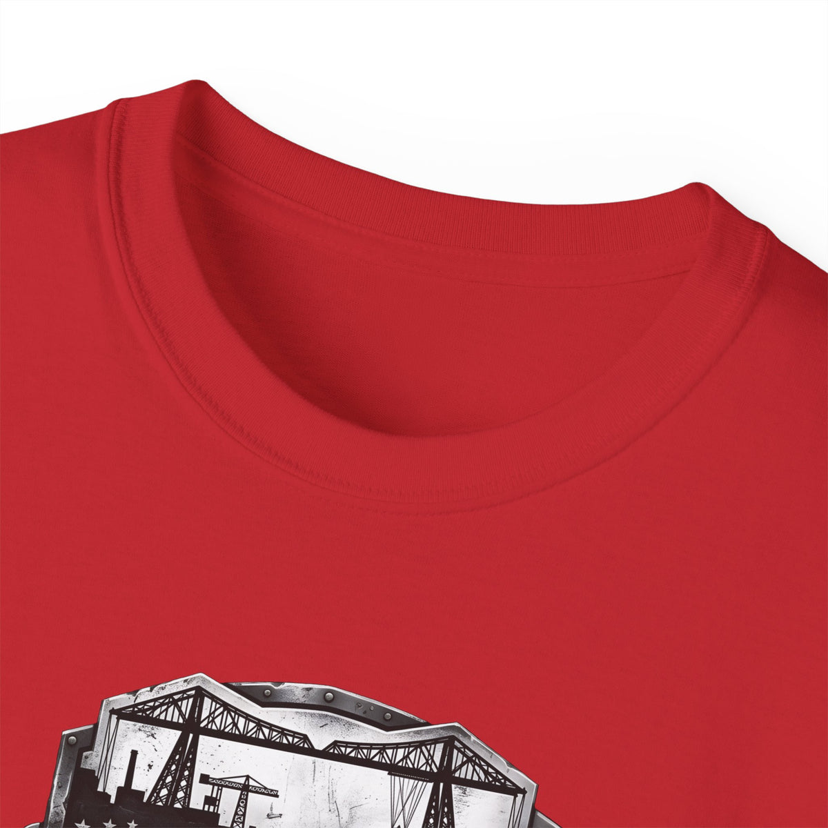 Forged in Teesside Graphic Tee, Industrial England T‑Shirt, Teesside Built The World, British Steel