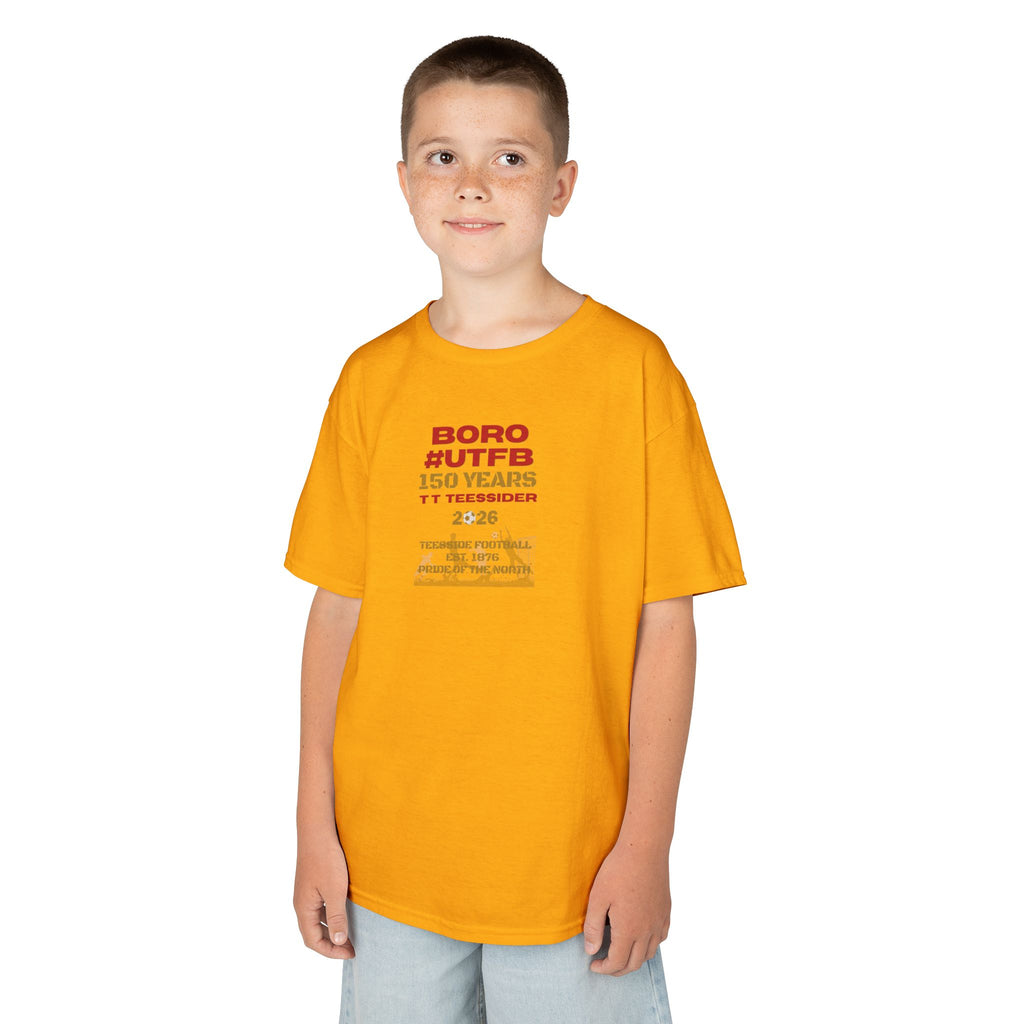 Kids BORO Football Club 150 Years Commemorative Tee