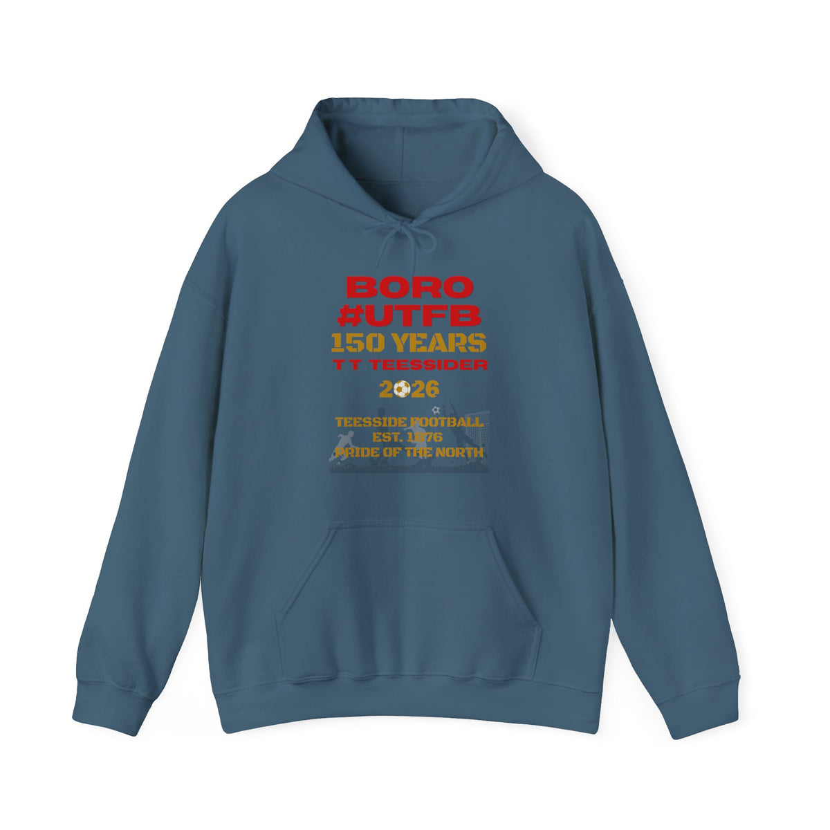 BORO 150 Years 2026 Hoodie 'front print' only.
