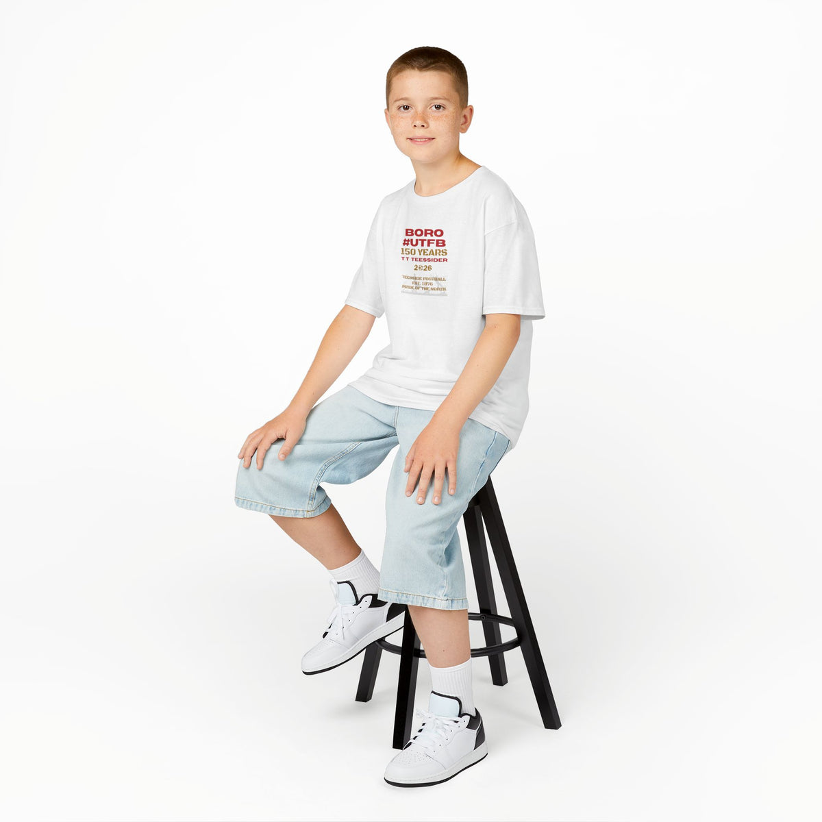 Kids BORO Football Club 150 Years Commemorative Tee