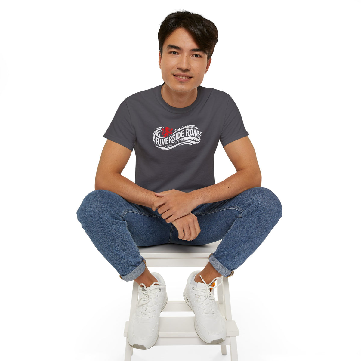 Riverside Roar Graphic Tee — Middlesbroughfc Vintage Style Boro Wave Logo T-Shirt