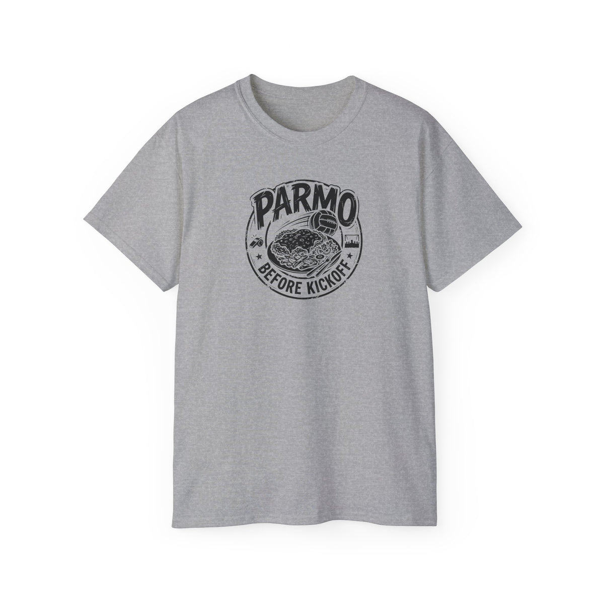 Parmo Before Kickoff T-Shirt — Middlesbroughfc Football Food Fan Tee