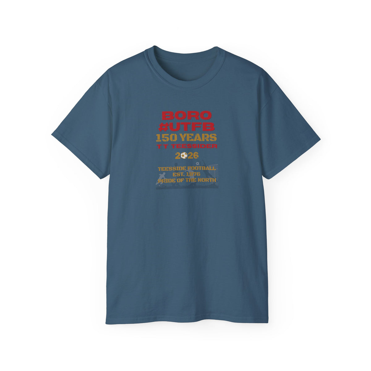 Boro #UTFB 150 Years Tee — Middlesbrough Football Anniversary Shirt