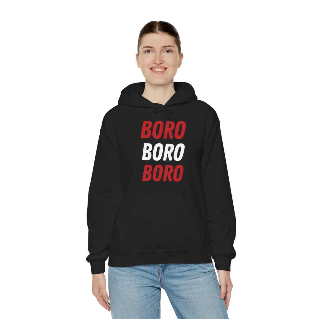 BORO Chant Hoodie 'front print' only.