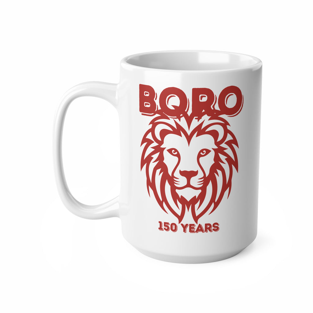 Boro Lion 150 Years Ceramic Coffee Mug — 11oz & 15oz