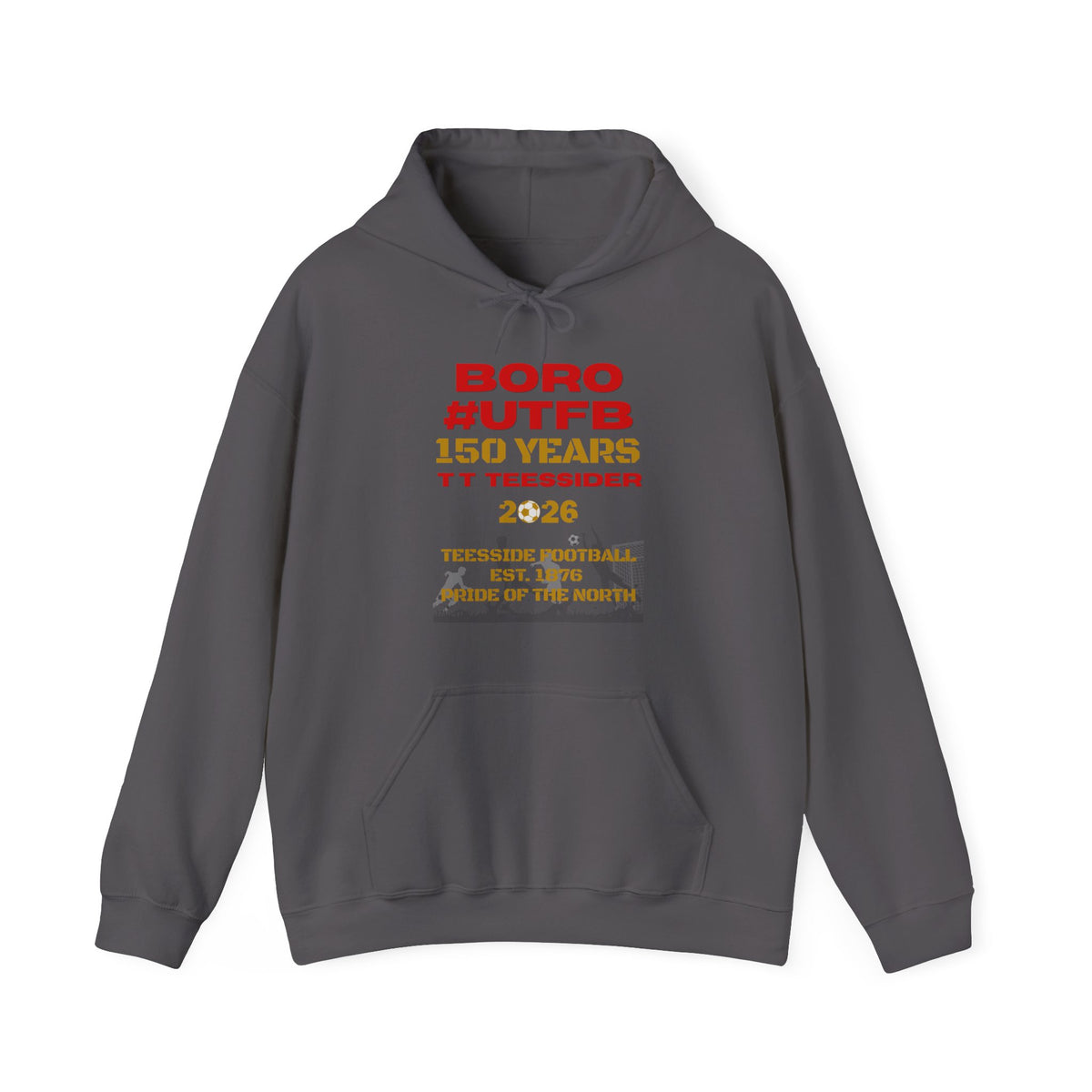 BORO 150 Years 2026 Hoodie 'front print' only.