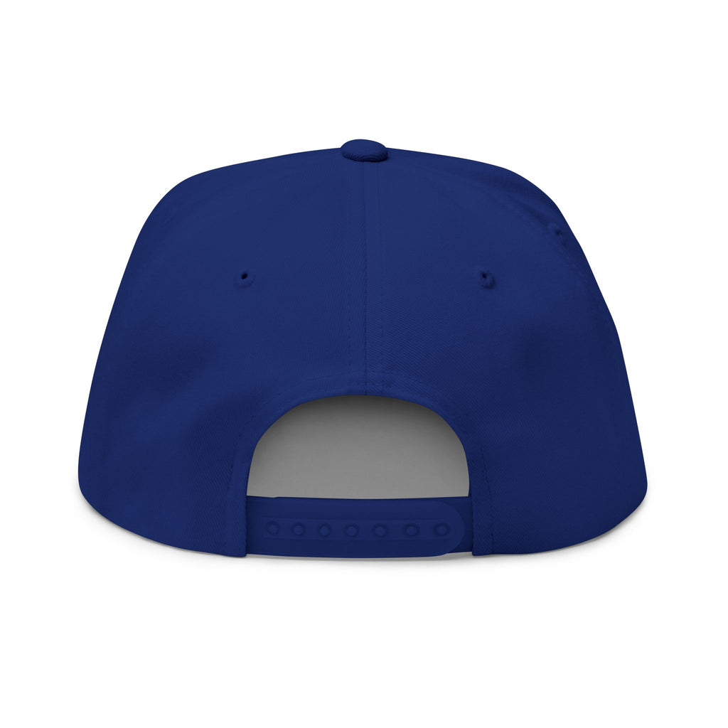 BORO Flat Bill Cap — Embroidered 'BORO' Vintage UNI Snapback Hat