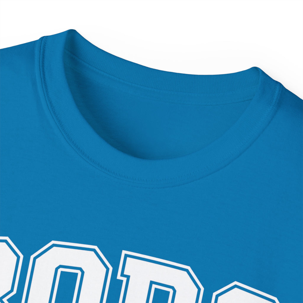 BORO Collegiate Graphic Tee — Classic UNI Lettering T-Shirt
