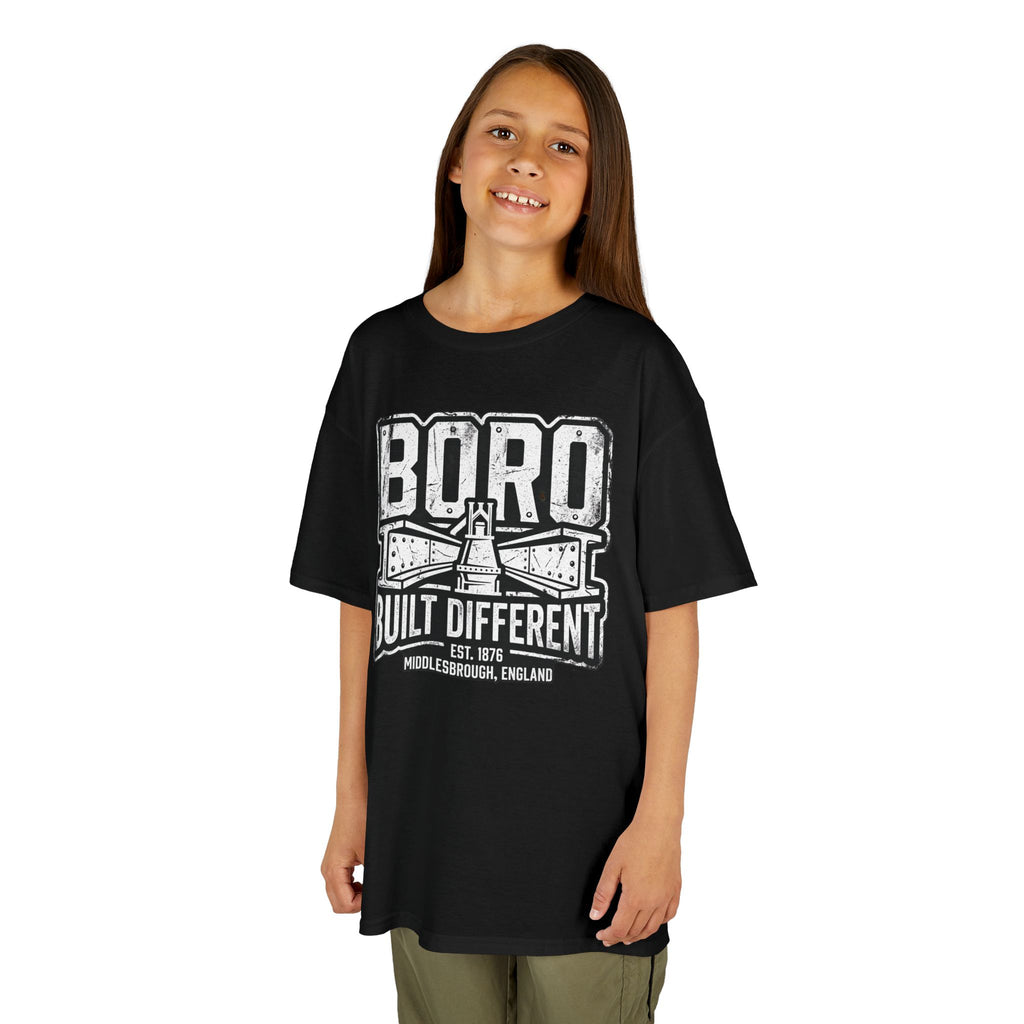Kids Tee — Boro Built Different Tee — 'BORO Built Different' Graphic T-Shirt