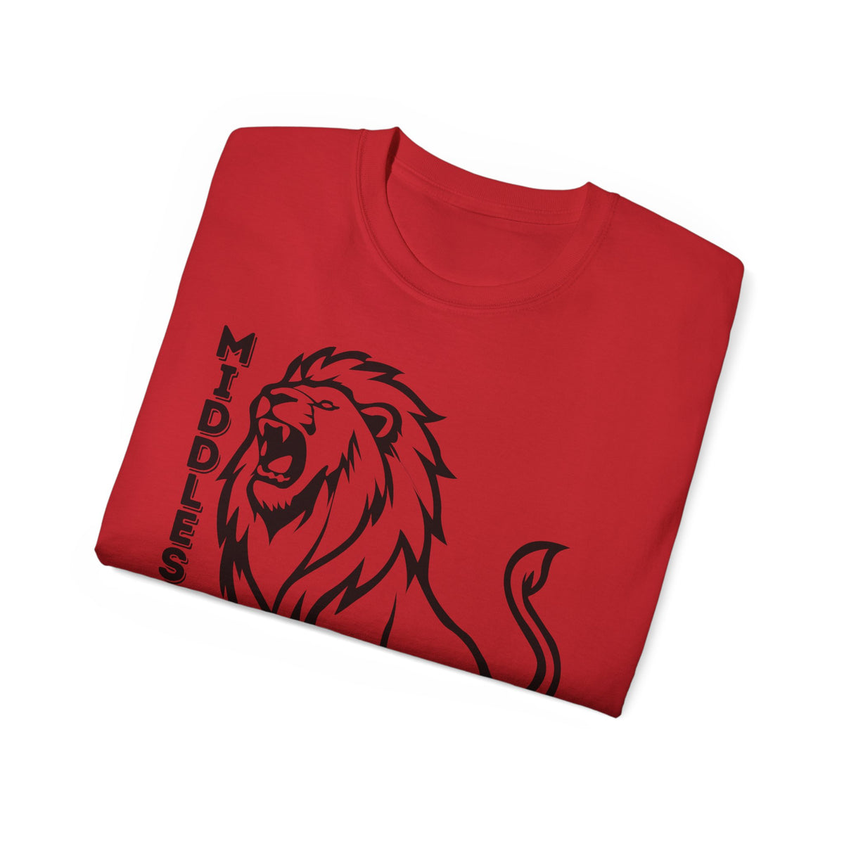Black/Red Middlesbrough 150 Years Lion Football T-Shirt