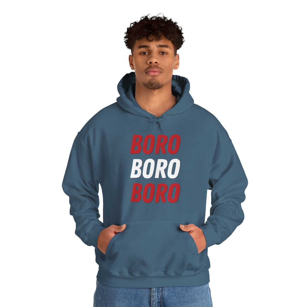 BORO Chant Hoodie 'front print' only.