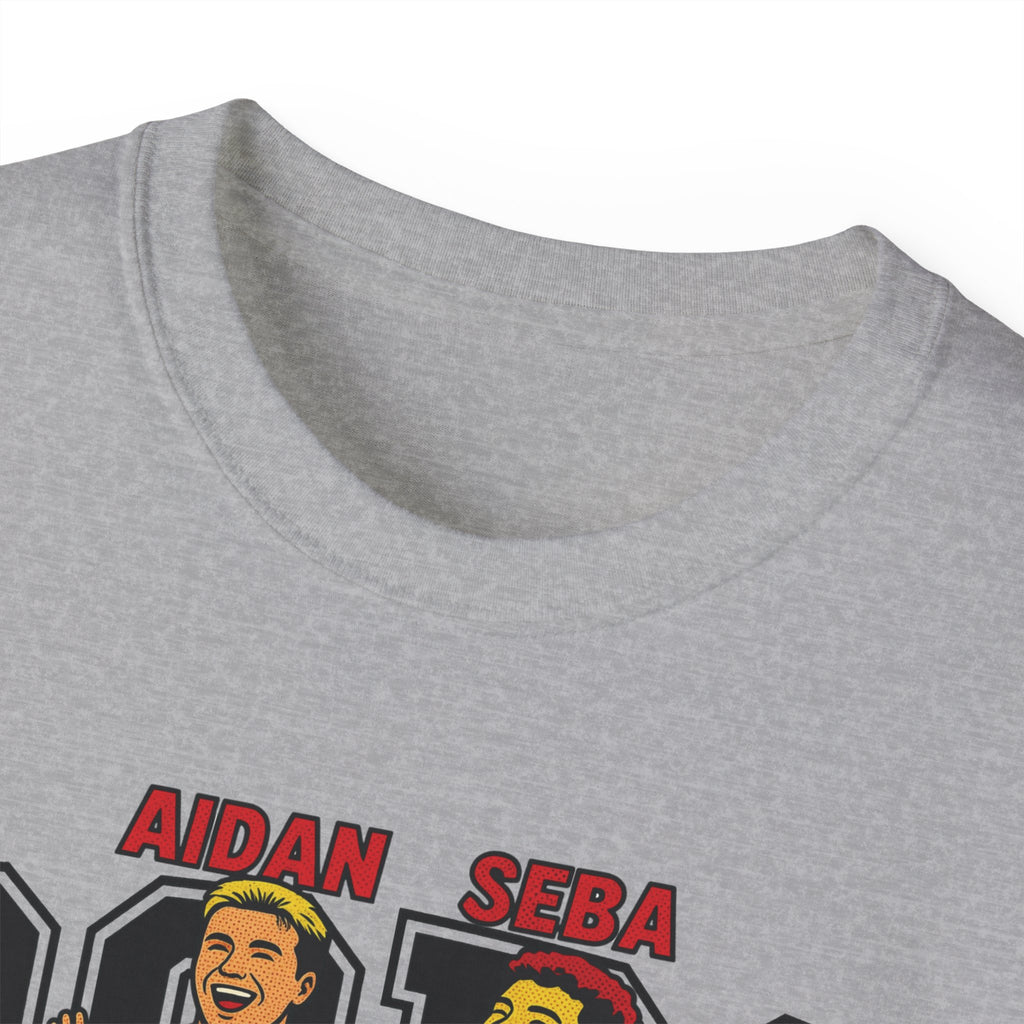 American Midfield — "Aidan & Seba, Boro's USA Midfield" Graphic T-Shirt