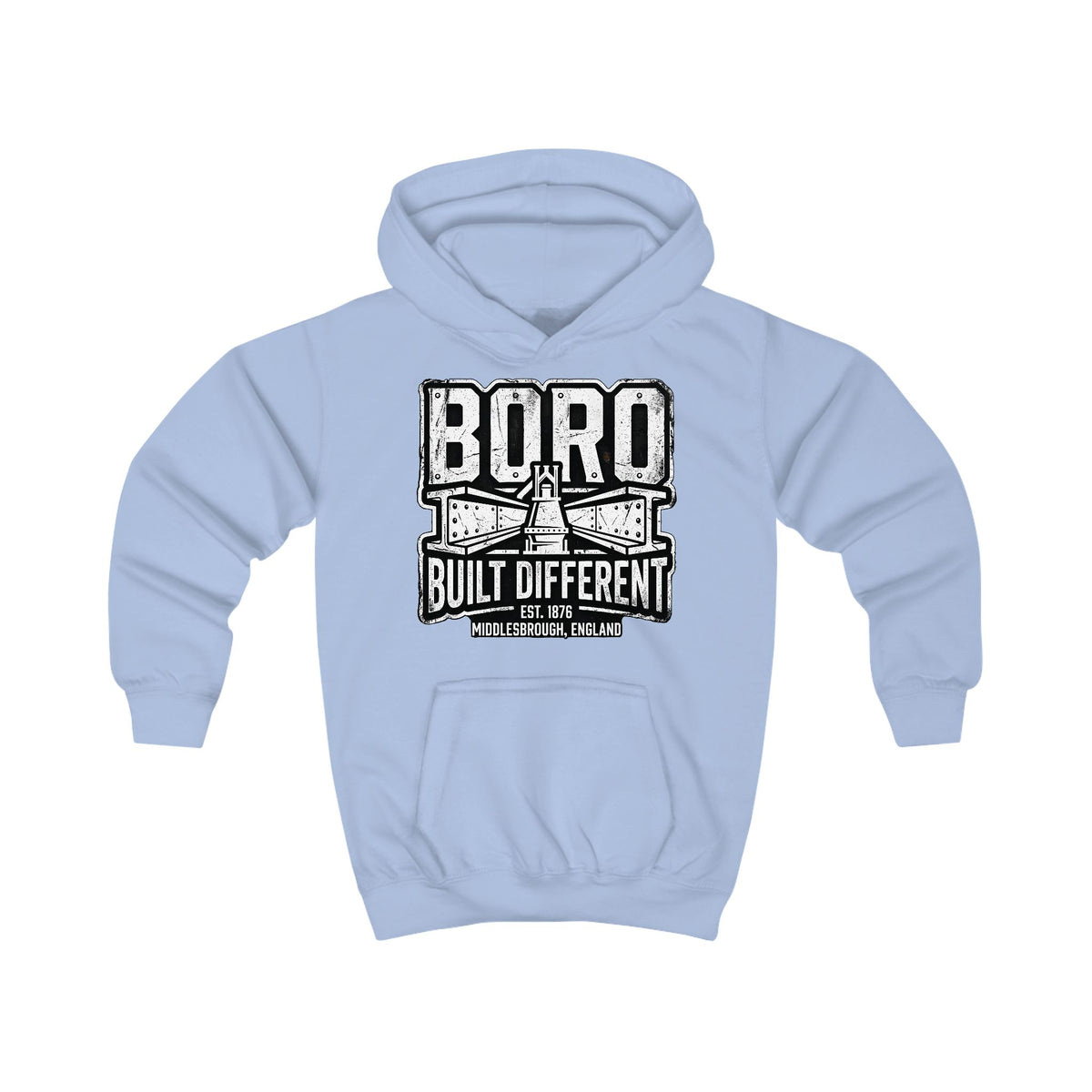 Kids Hoodie - BORO Built Different Youth Hoodie