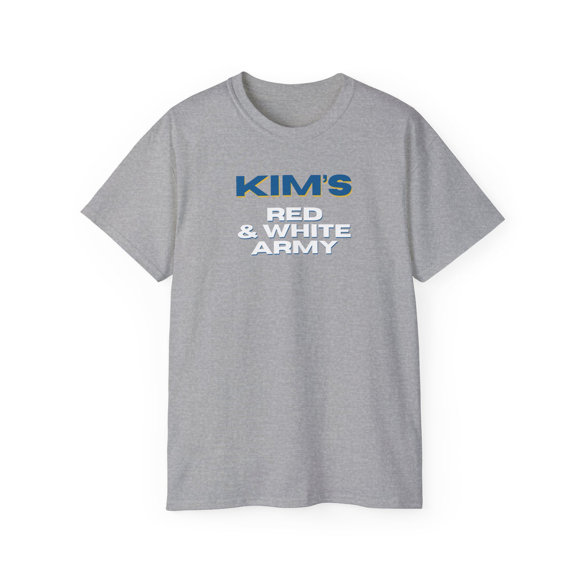 Kim’s Red & White Army T-Shirt