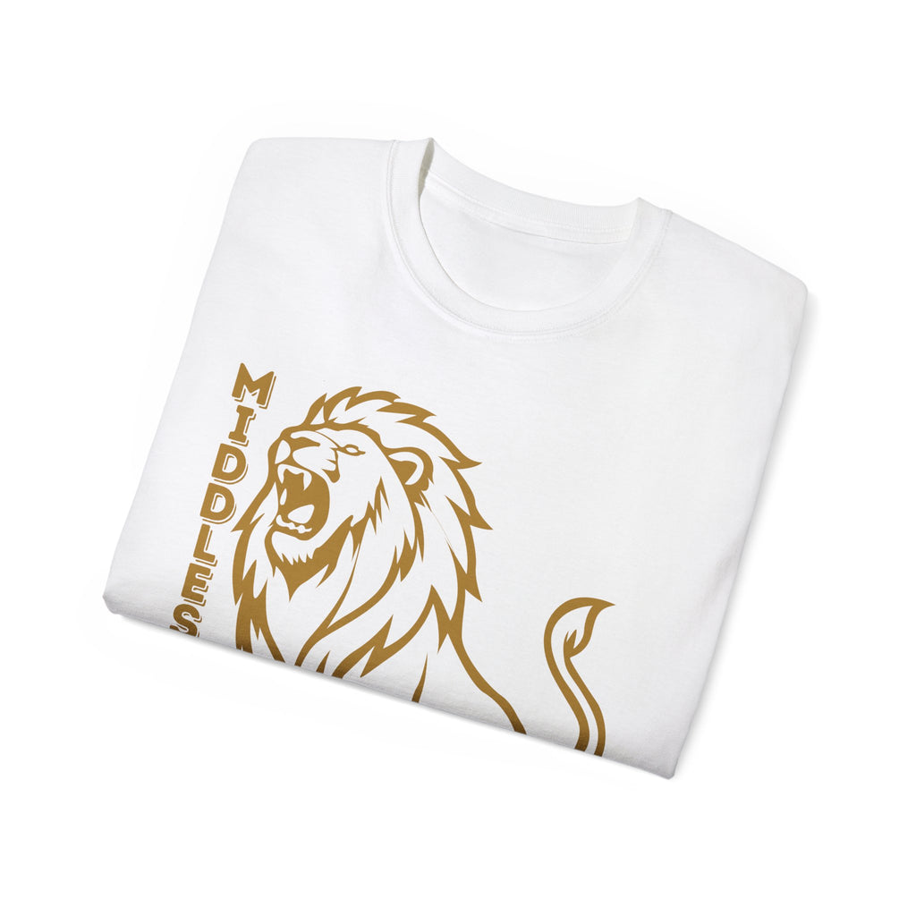 GOLD Middlesbrough 150 Years Lion Football T-Shirt