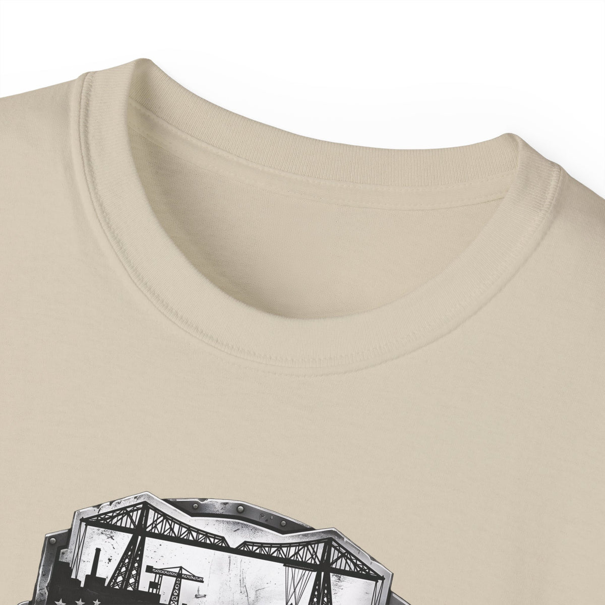 Forged in Teesside Graphic Tee, Industrial England T‑Shirt, Teesside Built The World, British Steel