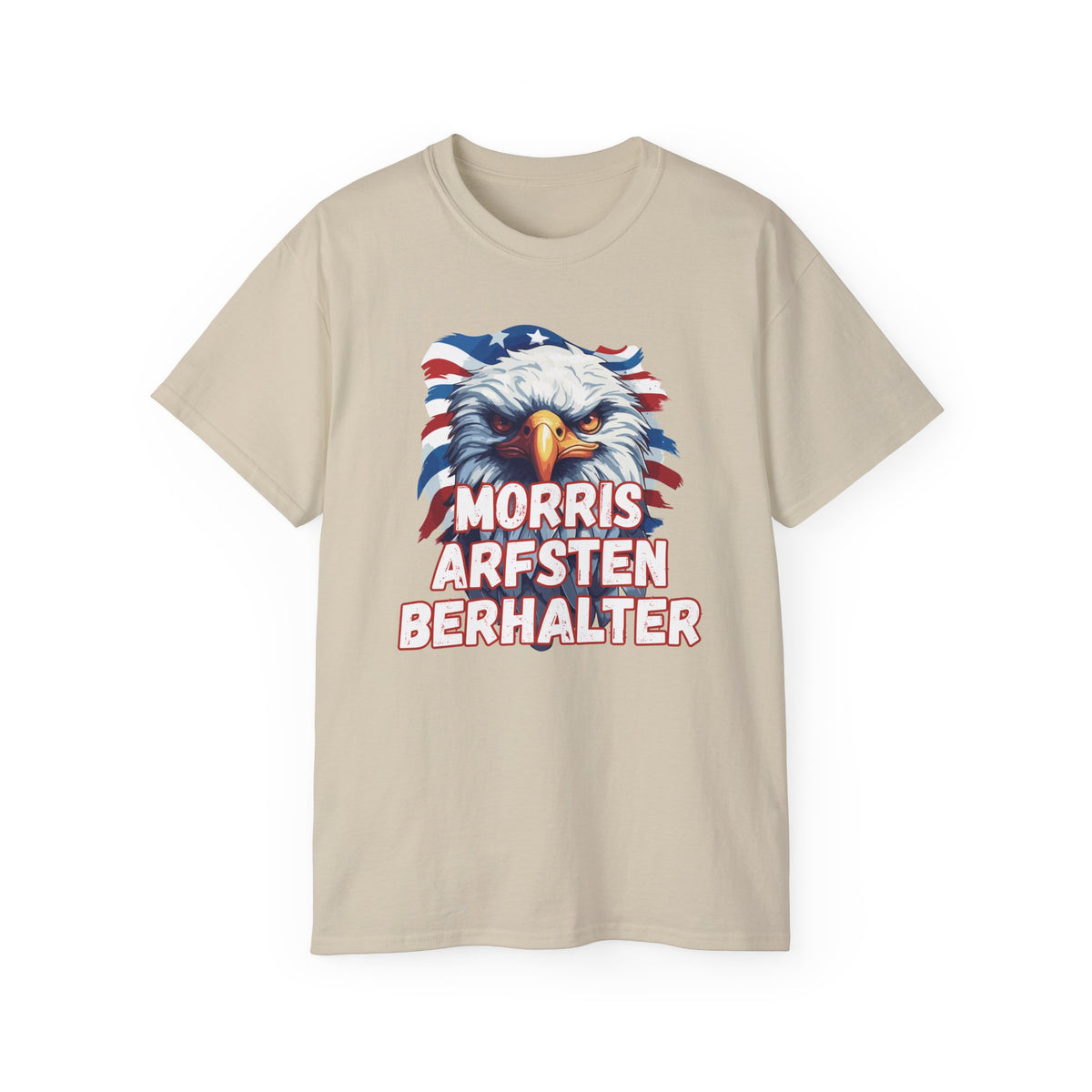 Eagle Graphic Tee — "Morris Arfsten Berhalter" Patriotic USA BORO Shirt