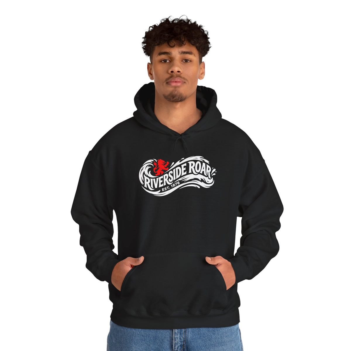 Riverside Roar Hoodie — Riverside Middlesbrough Wave Hoodie