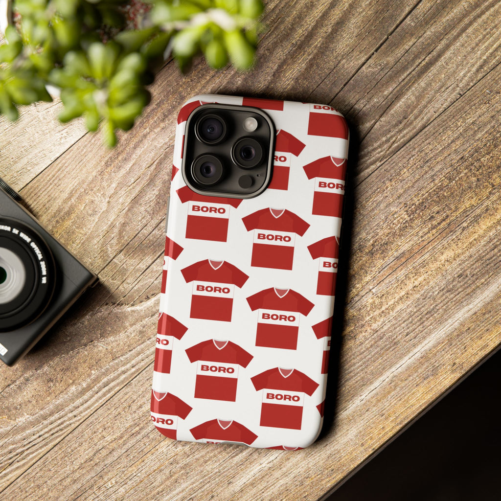Boro Football Shirt Pattern Phone Case