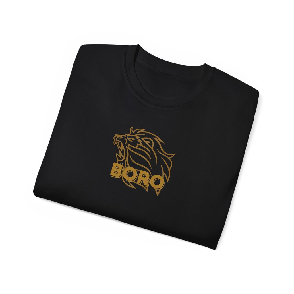 GOLD Roaring Lion BORO Football T-Shirt