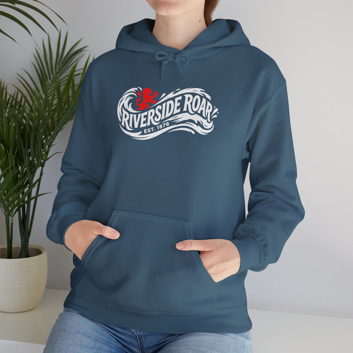 Riverside Roar Hoodie — Riverside Middlesbrough Wave Hoodie