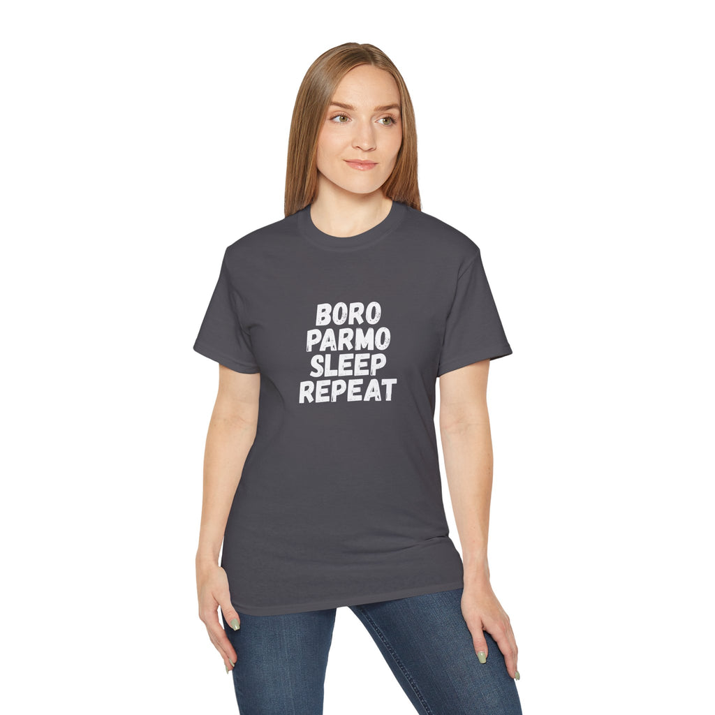 BORO PARMO SLEEP REPEAT Graphic Tee - #UTB BORO STYLE