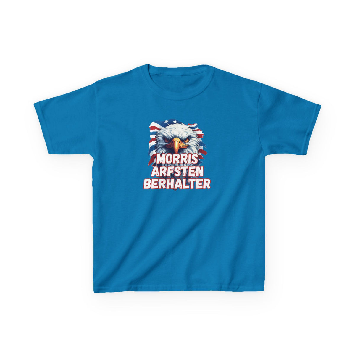 Kids Tee — Patriotic Eagle "Morris Arfsten Berhalter" BORO Graphic