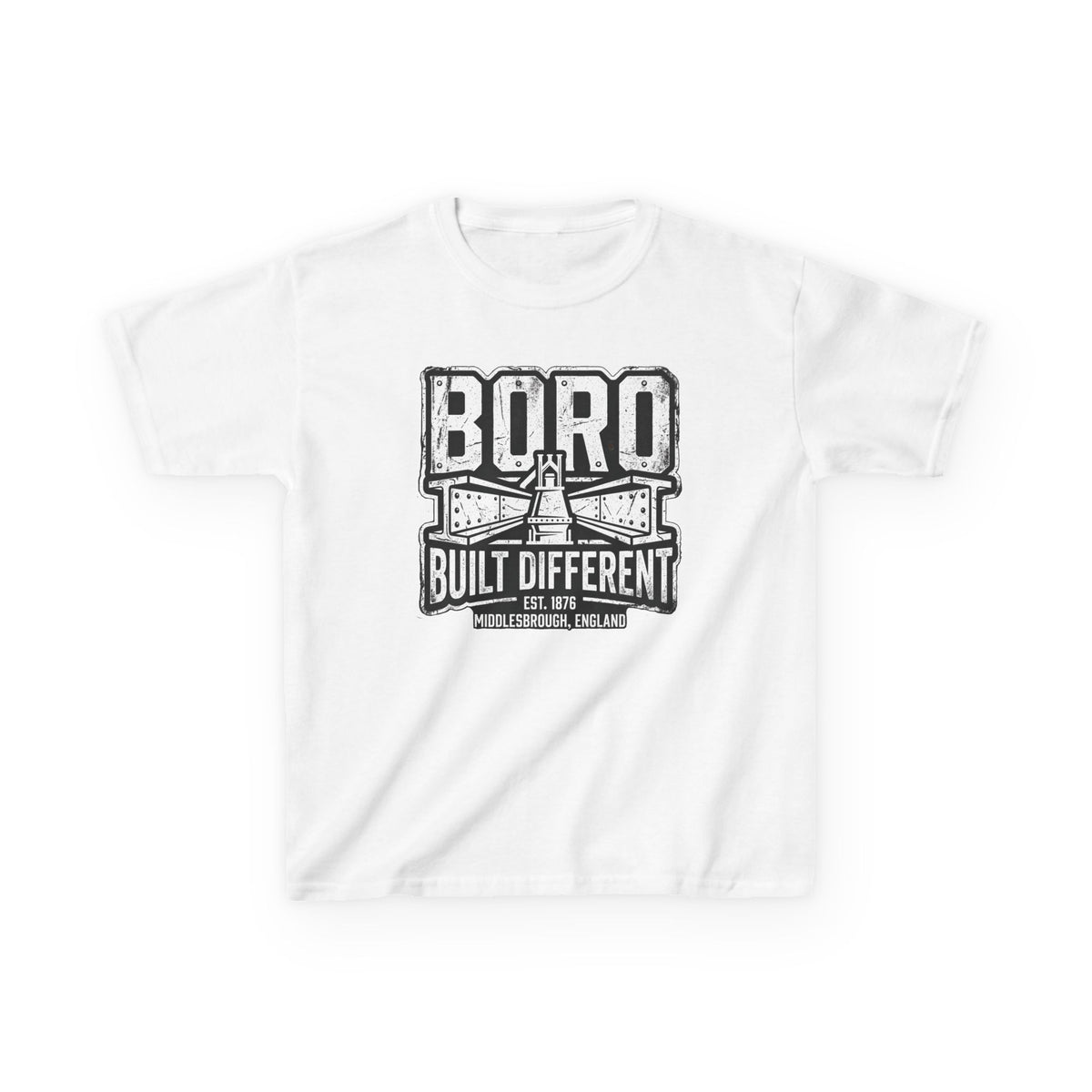 Kids Tee — Boro Built Different Tee — 'BORO Built Different' Graphic T-Shirt