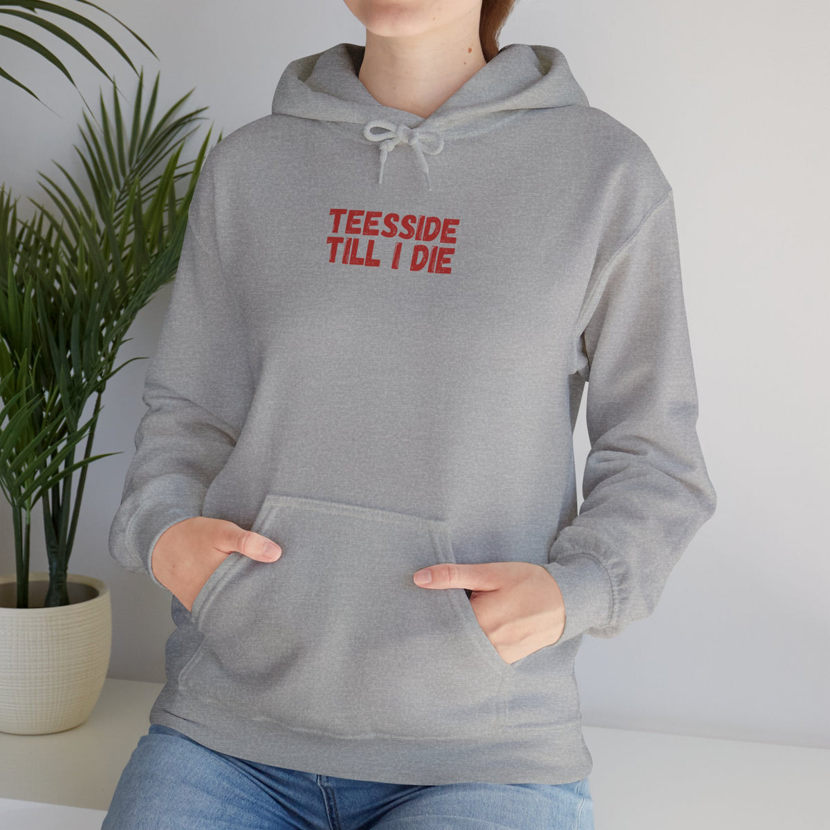 Teesside Till I Die Hoodie – #UTB BORO STYLE 'front print only'
