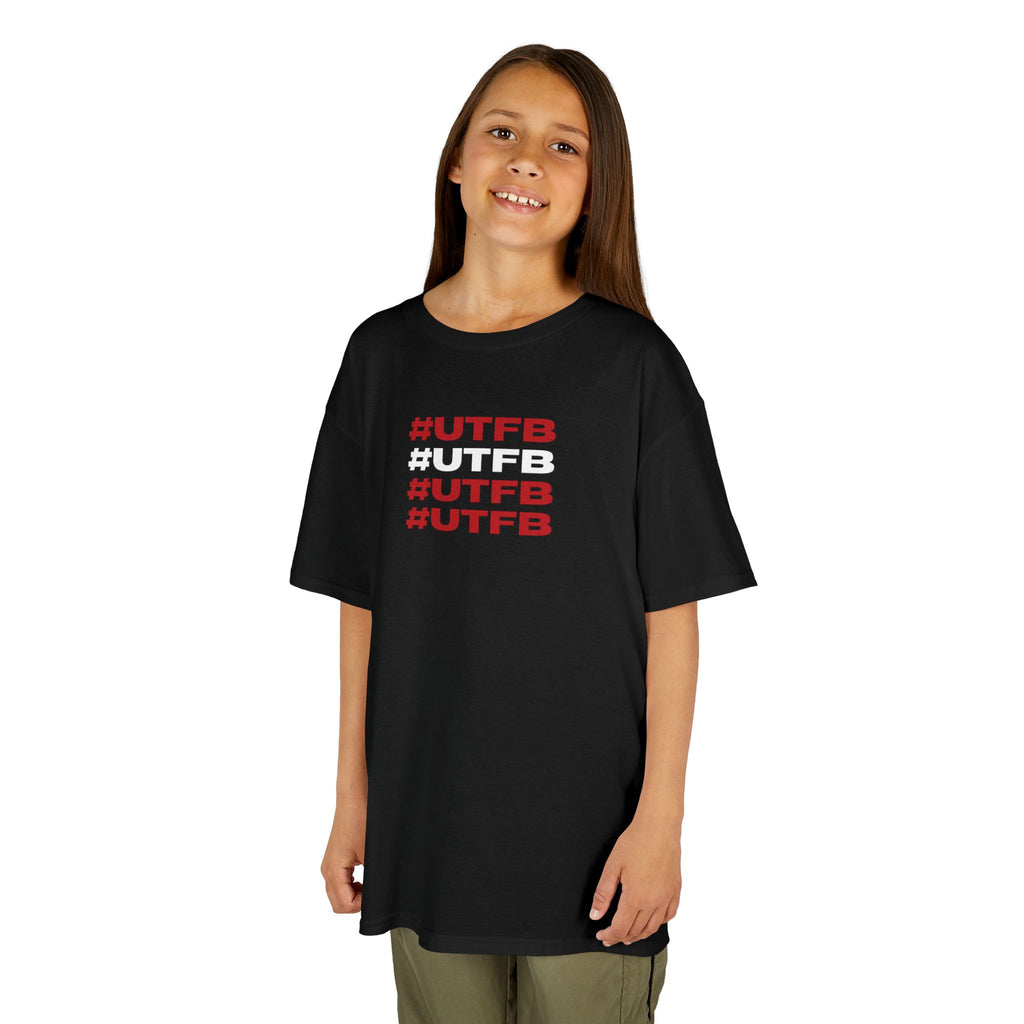 Kids Tee — #UTFB Repeated Graphic Youth T-Shirt