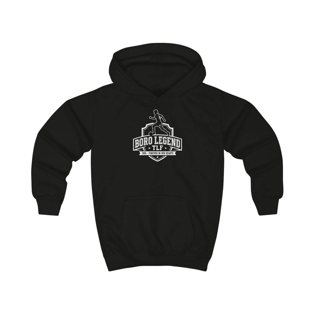 Kids Hoodie - Little Legend TLF- Juninho Retro Badge Youth Hoodie