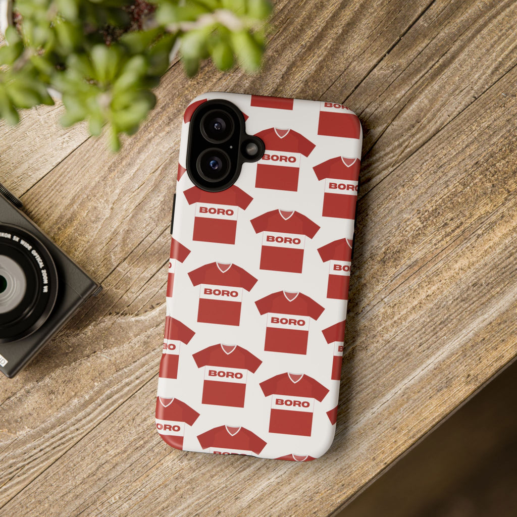 Boro Football Shirt Pattern Phone Case