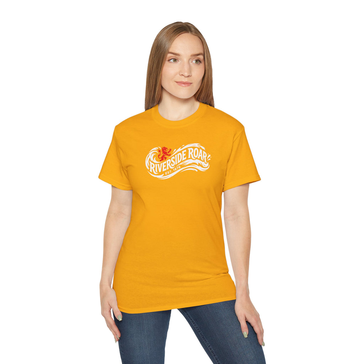 Riverside Roar Graphic Tee — Middlesbroughfc Vintage Style Boro Wave Logo T-Shirt