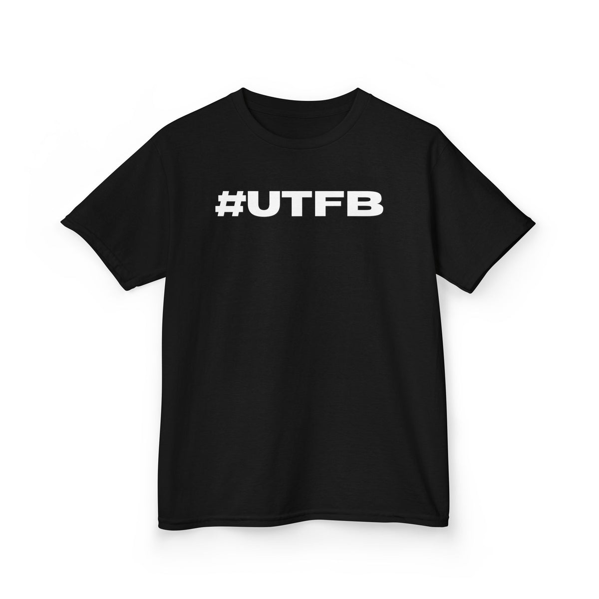 Kids BORO Tee — White #UTFB Graphic Youth T-Shirt