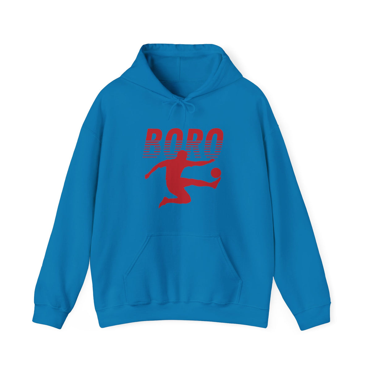 BORO Fade Player Hoodie 'front print' only.