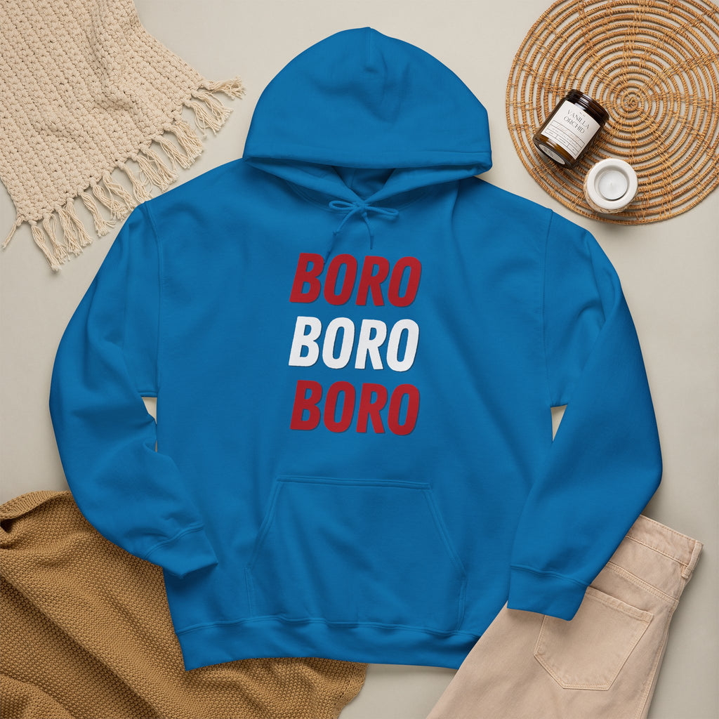 BORO Chant Hoodie 'front print' only.