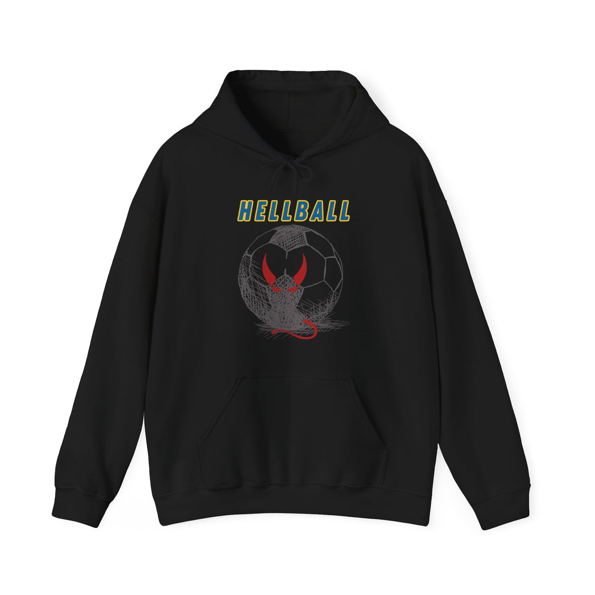 HELLBALL Hoodie 'front print' only.