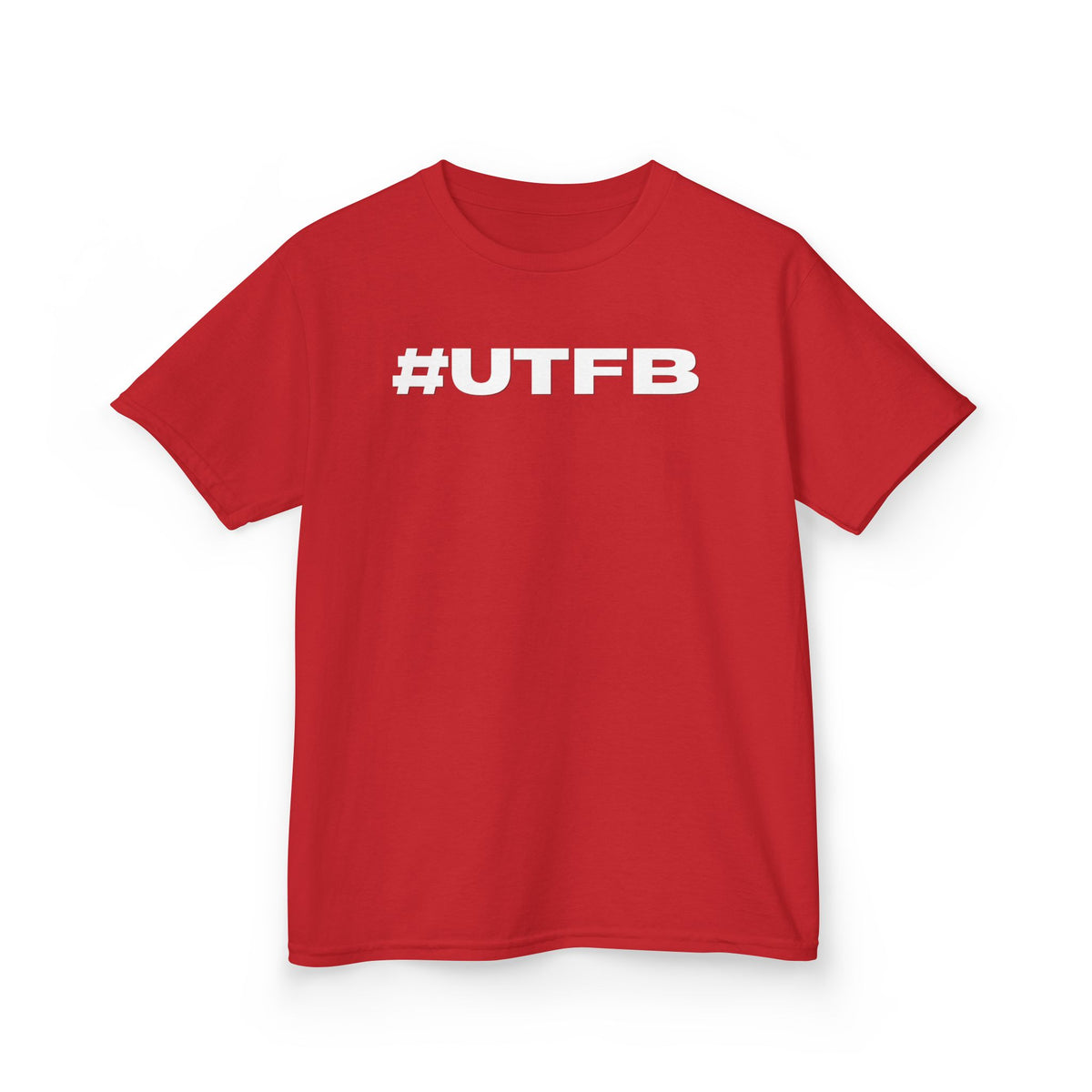 Kids BORO Tee — White #UTFB Graphic Youth T-Shirt