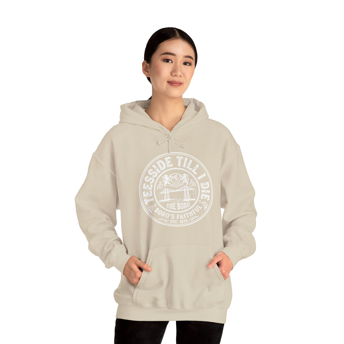 Riverside Till I Die - Boro Fan Hoodie 'front print'