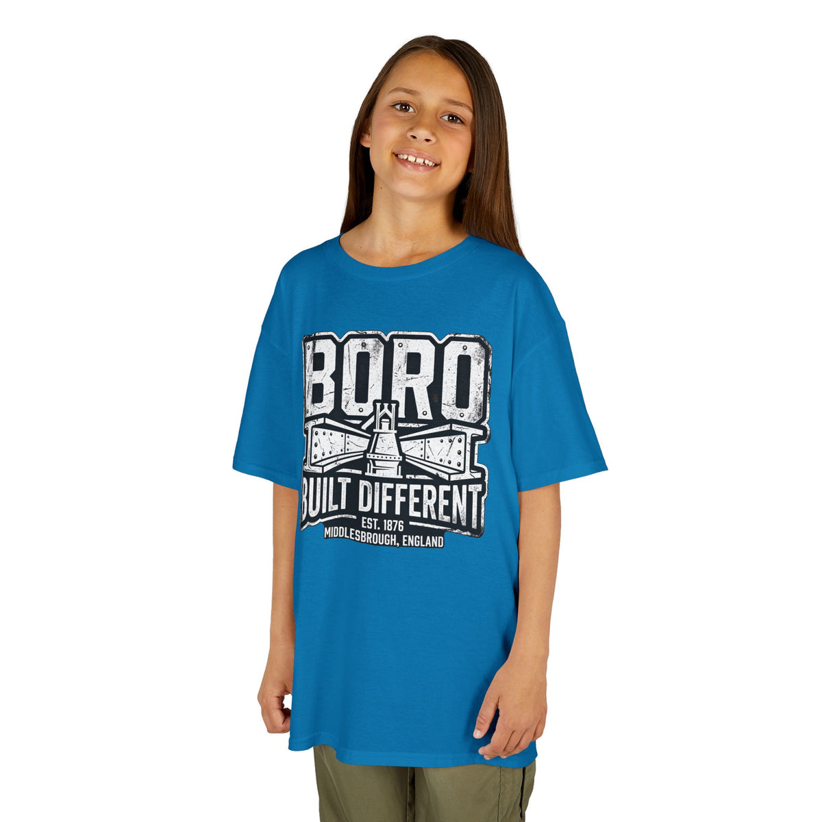 Kids Tee — Boro Built Different Tee — 'BORO Built Different' Graphic T-Shirt