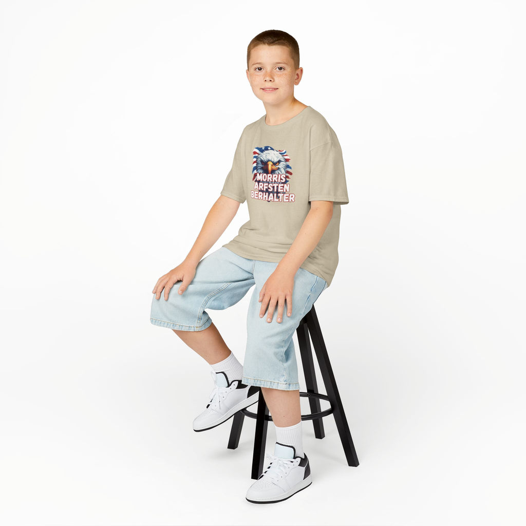 Kids Tee — Patriotic Eagle "Morris Arfsten Berhalter" BORO Graphic