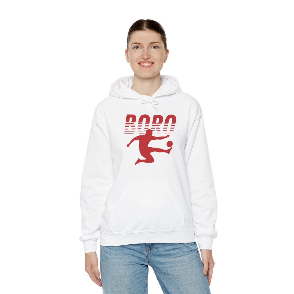 BORO Fade Player Hoodie 'front print' only.