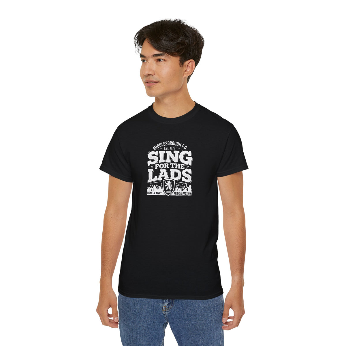 Sing for the Lads T-Shirt — Middlesbrough Football Fan Tee