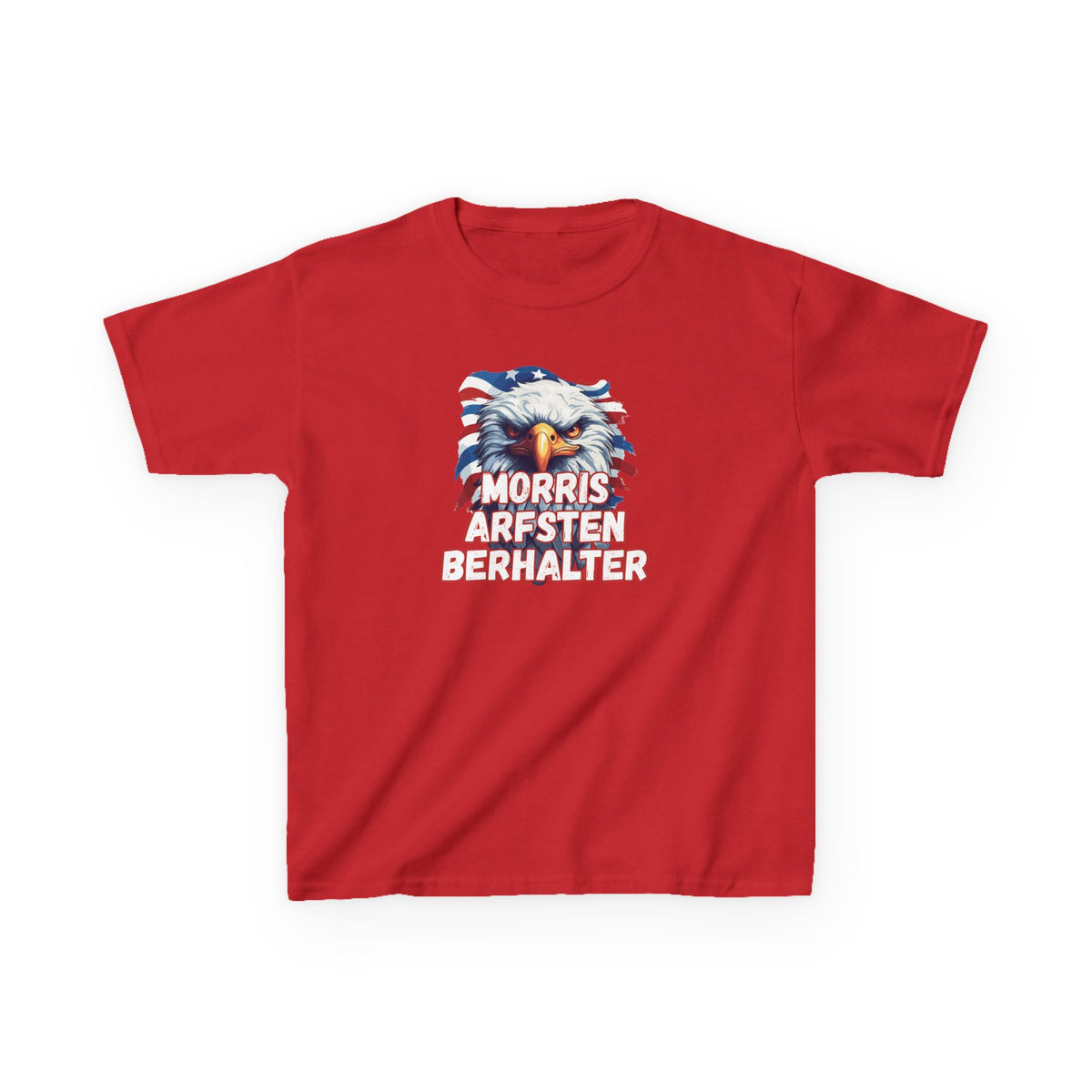 Kids Tee — Patriotic Eagle "Morris Arfsten Berhalter" BORO Graphic