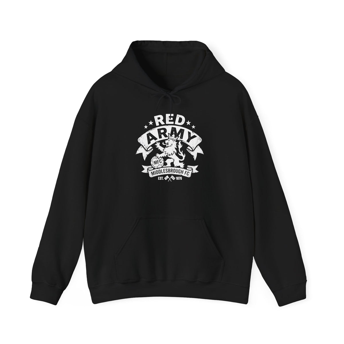 Adult Red Army -  BORO Logo Hoodie