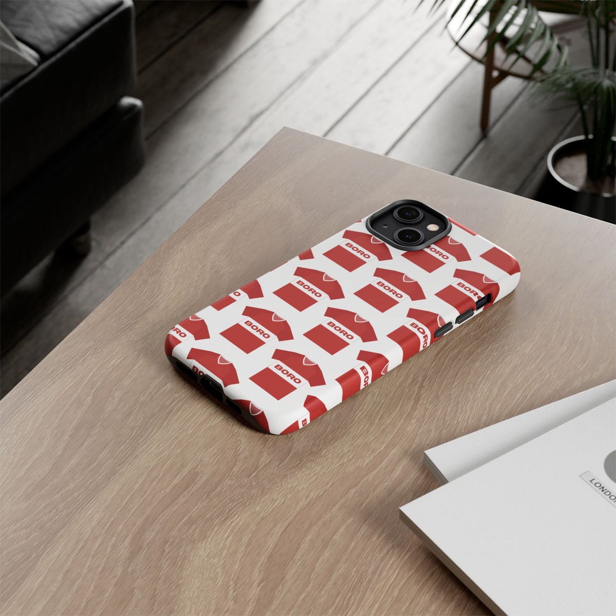 Boro Football Shirt Pattern Phone Case