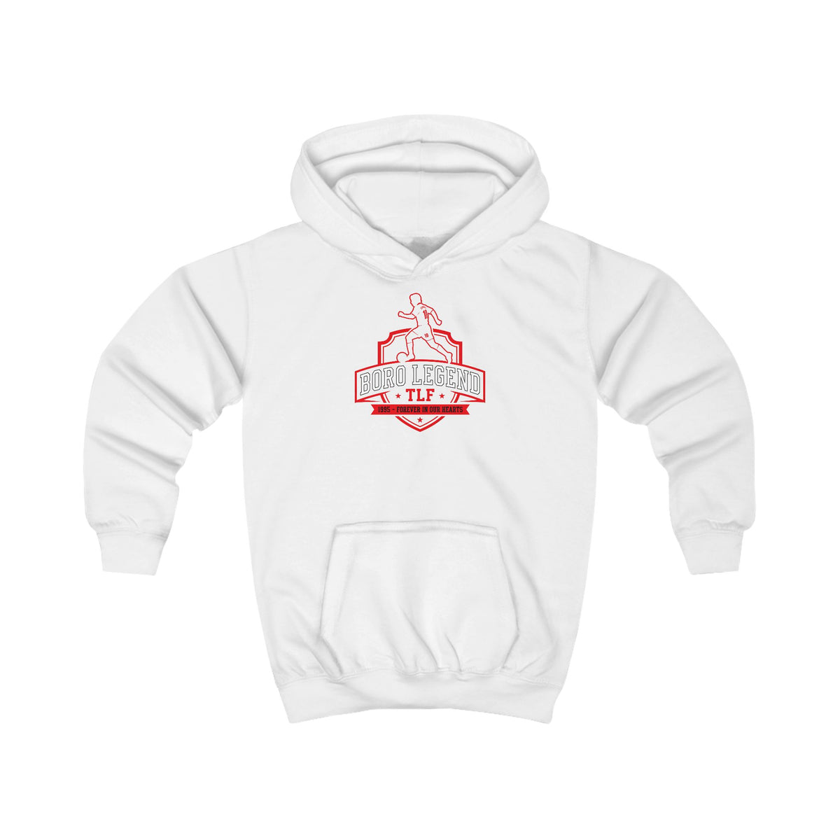 Kids Hoodie - Little Legend TLF- Juninho Retro Badge Youth Hoodie