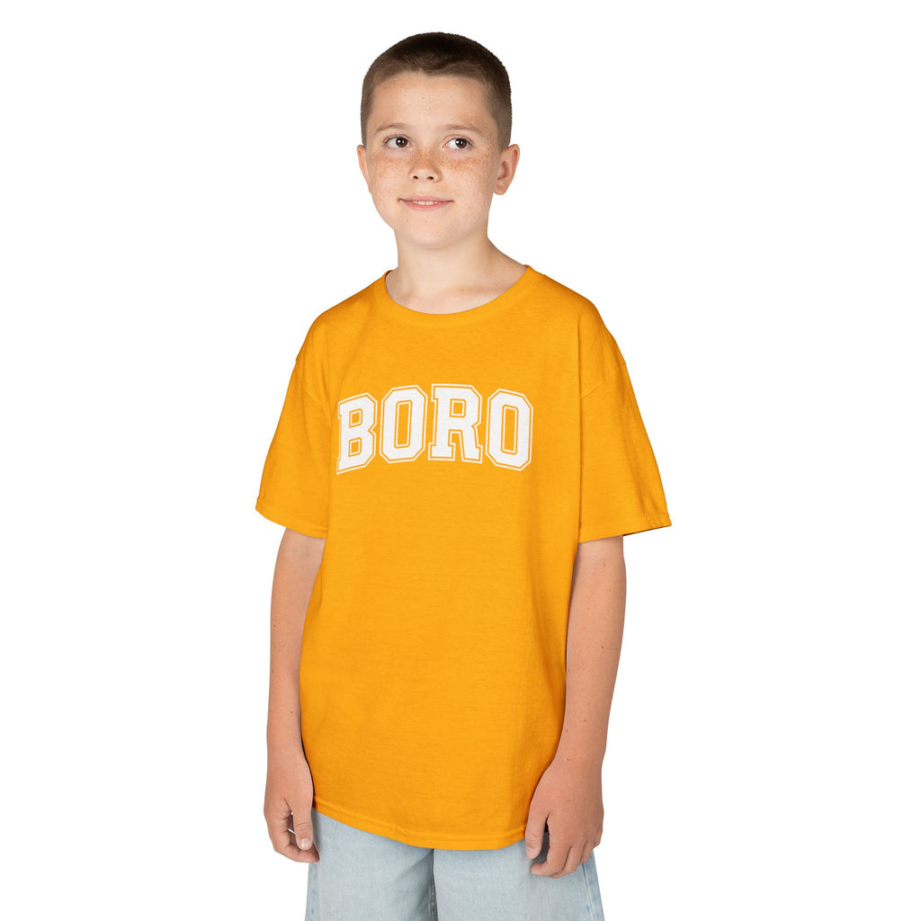 Kids 'BORO' UNI Style Letterman Graphic Tshirt