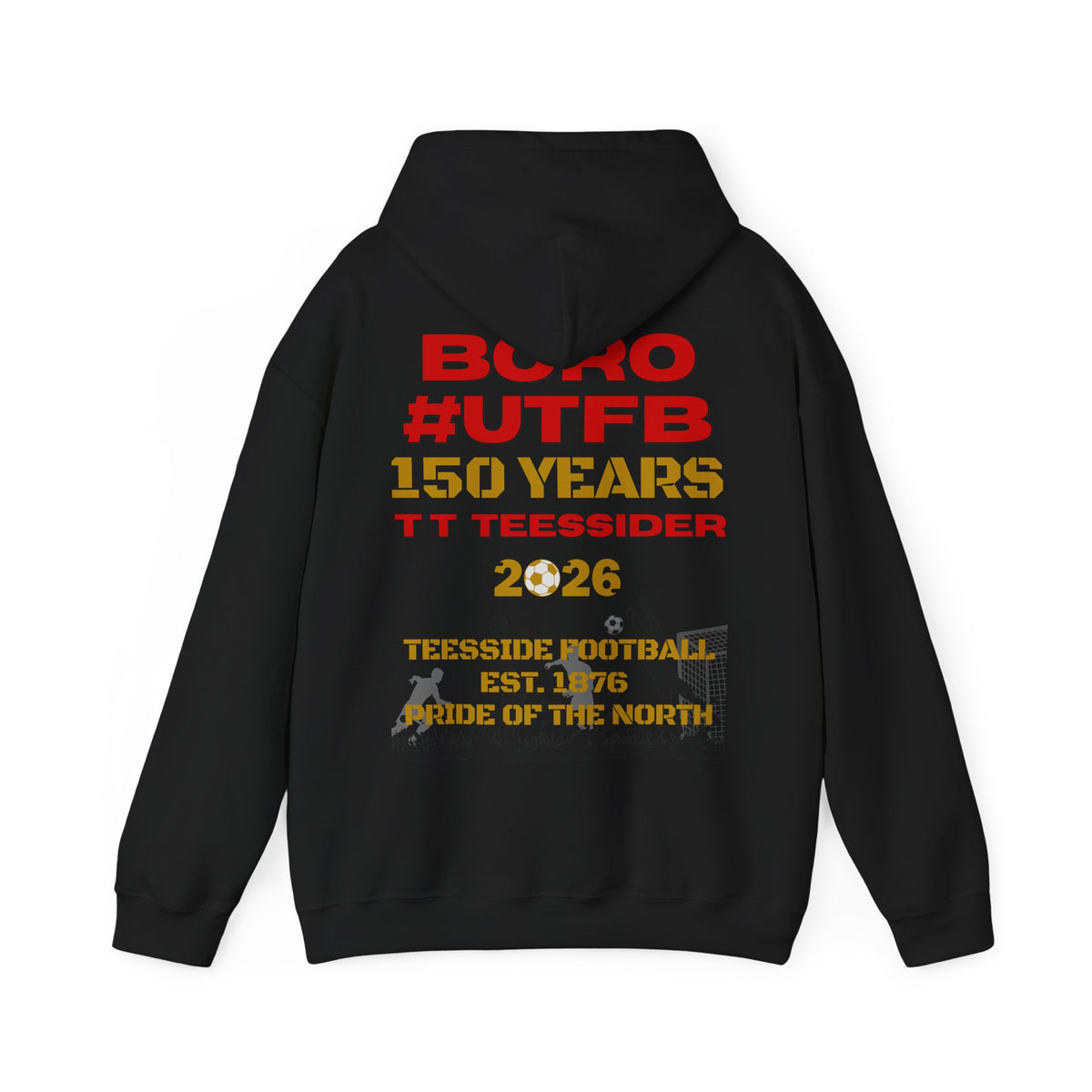 BORO 150 Years 2026 Hoodie 'back print' only.